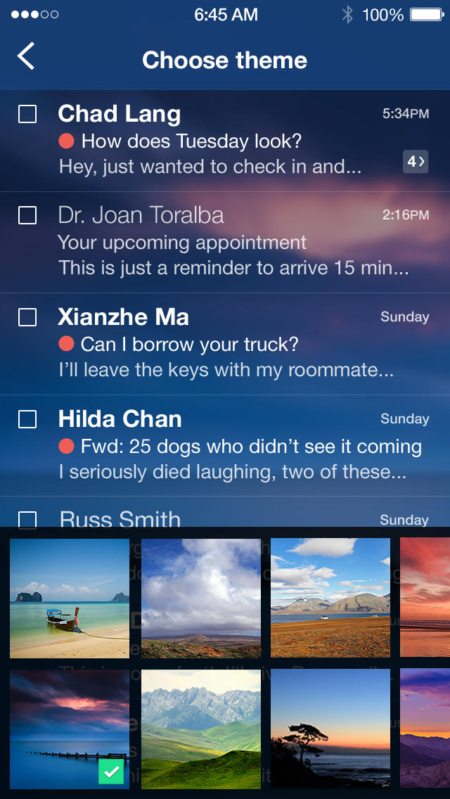 Yahoo Mail App Gets Brand New Conversations View, Themes, 1TB of Storage, More