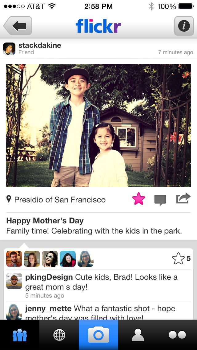 Flickr App Gets Auto Upload Feature for iOS 7