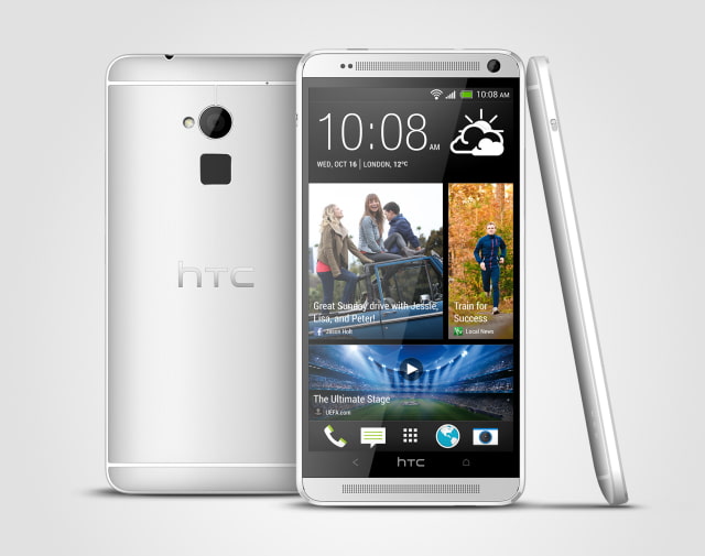 HTC Unveils HTC One Max Smartphone With Fingerprint Scanner