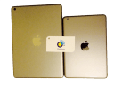Alleged Photos of iPad 5 and iPad Mini 2 Shells in Gold