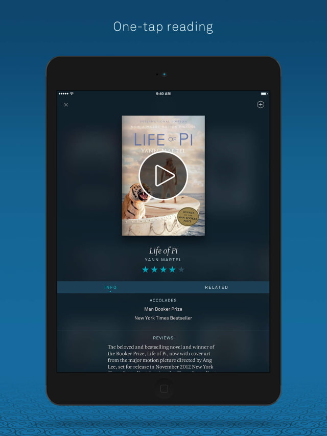 Oyster E-Book Subscription App Gets iPad Support