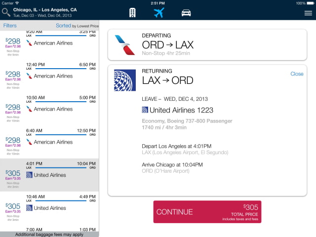 Orbitz App is Completely Redesigned for iOS 7, Adds Support for Orbitz Rewards