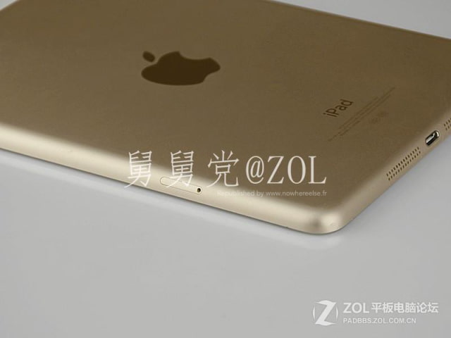 Alleged Photos of Gold iPad Mini With Touch ID [Images]