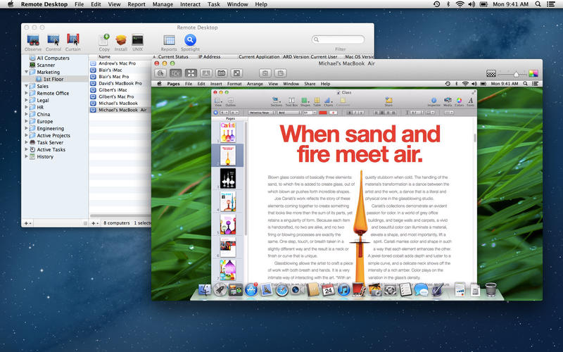 Apple Remote Desktop for Mac Gets OS X Mavericks Support