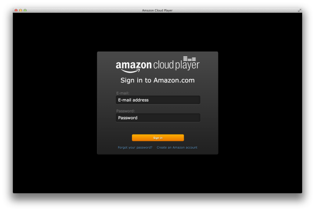 Amazon Releases Amazon Cloud Player for Mac [Download]