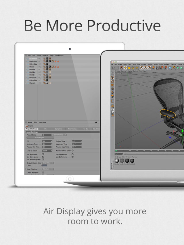 Air Display 2 App is Updated to Take Advantage of A7 Processor, OpenGL ES Rendering
