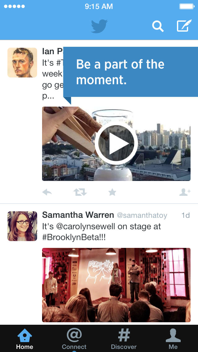 Twitter App Now Previews Tweets With Photos, Vine Videos in Home Timeline