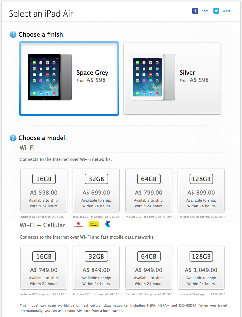 Online Orders for the New iPad Air Begin Going Live Internationally