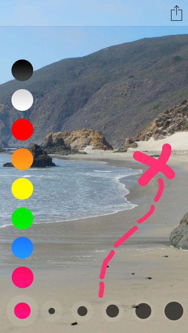 Skitch Update Reintroduces Maps to the Picker View, Lets You Clear All Annotations, Open In, Crop