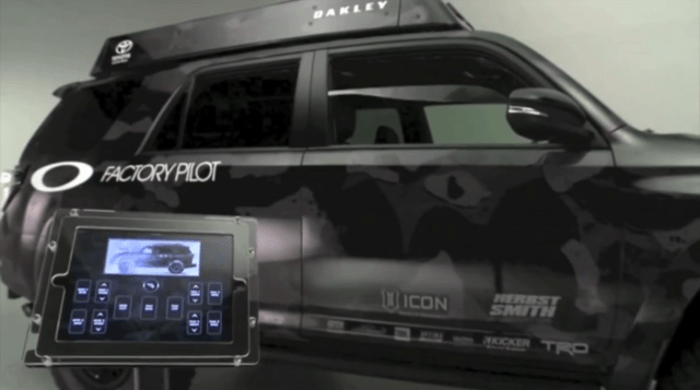 Toyota 4Runner SUV Controlled By iPads [Video]