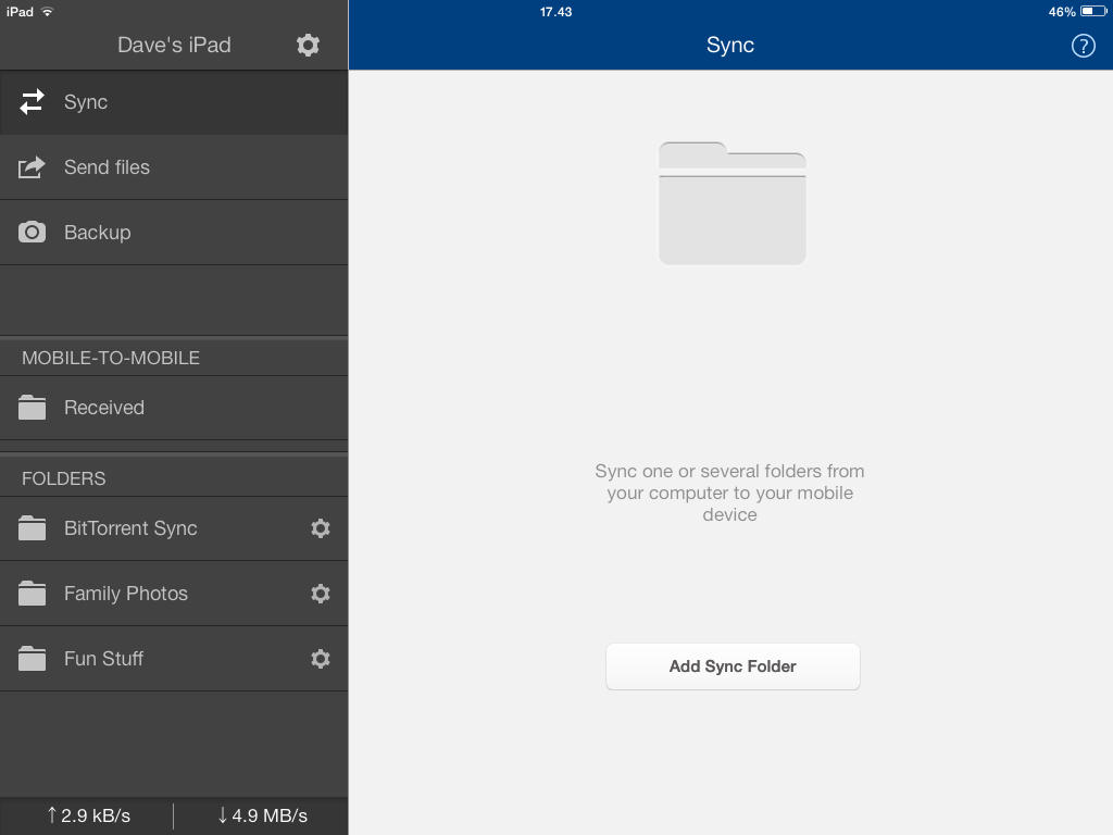 BitTorrent Sync Gets Updated With iPad Support