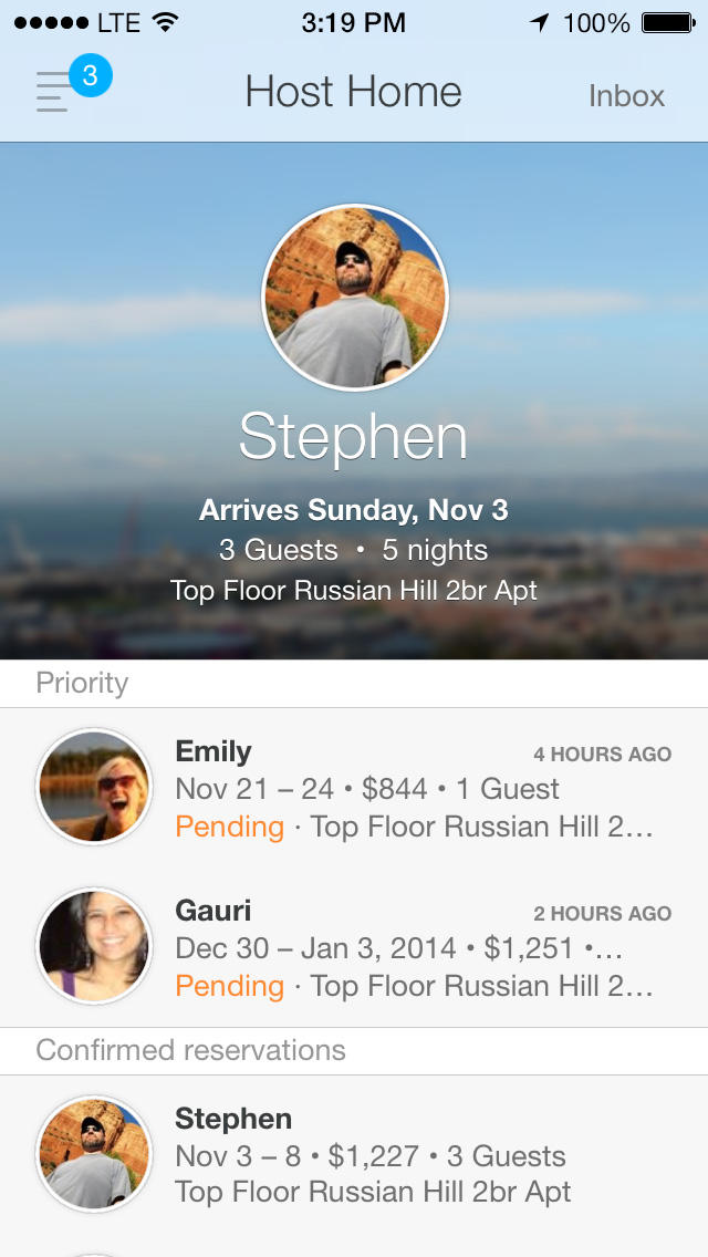 Airbnb App is Completely Redesigned for iOS 7