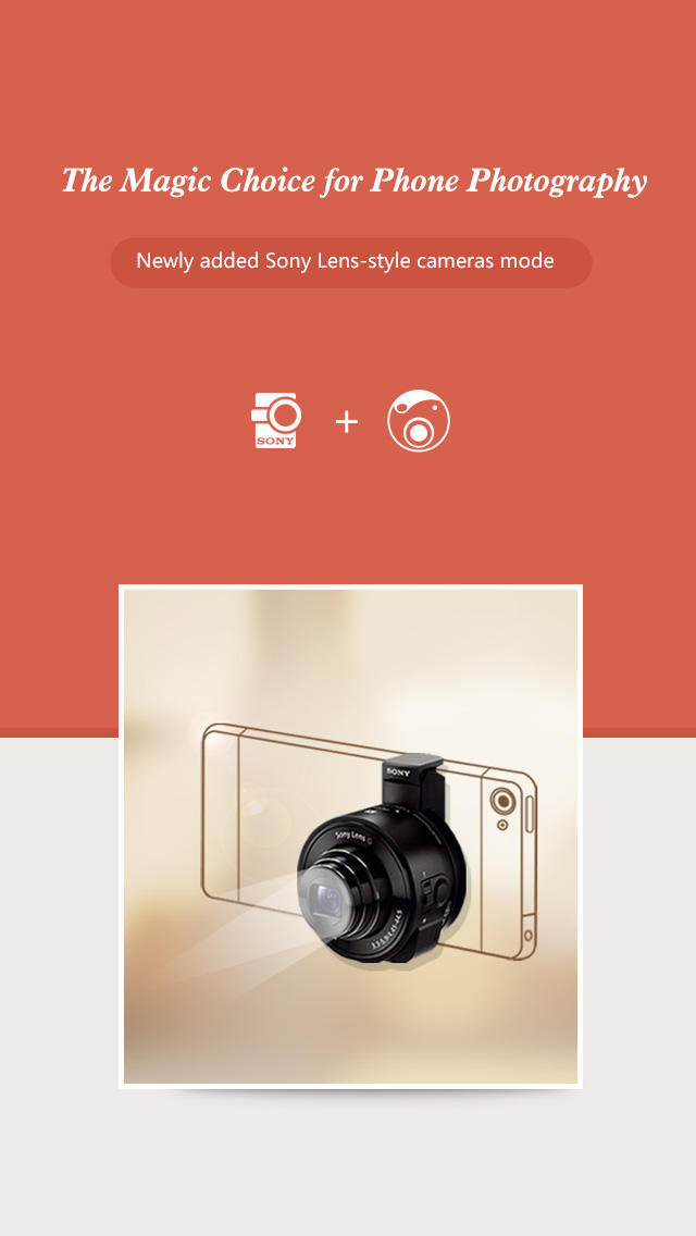 Camera360 Ultimate Adds Support for the Sony QX Lenses