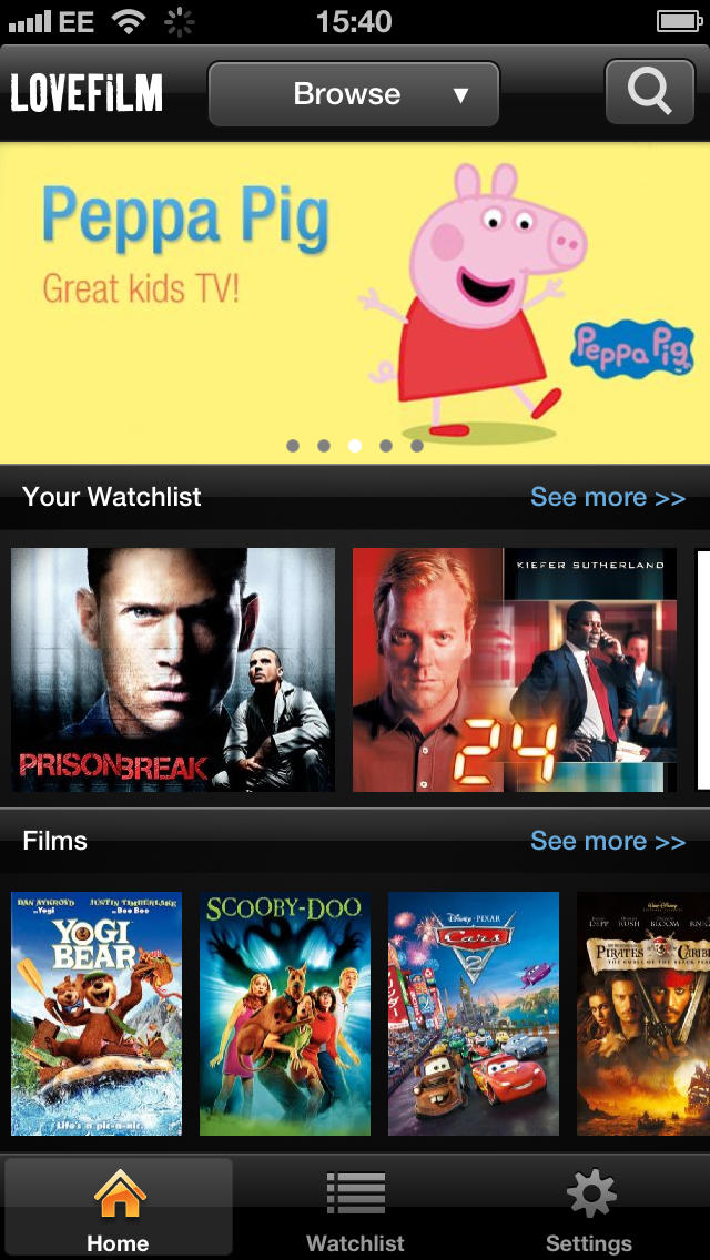 Amazon Finally Updates Its LOVEFiLM App With iPhone Support