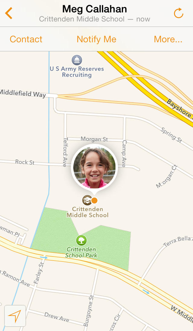 Apple Releases Redesigned Find My Friends App for iOS 7