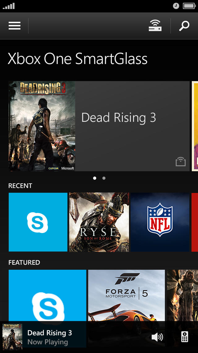 Xbox One SmartGlass App Released for iOS