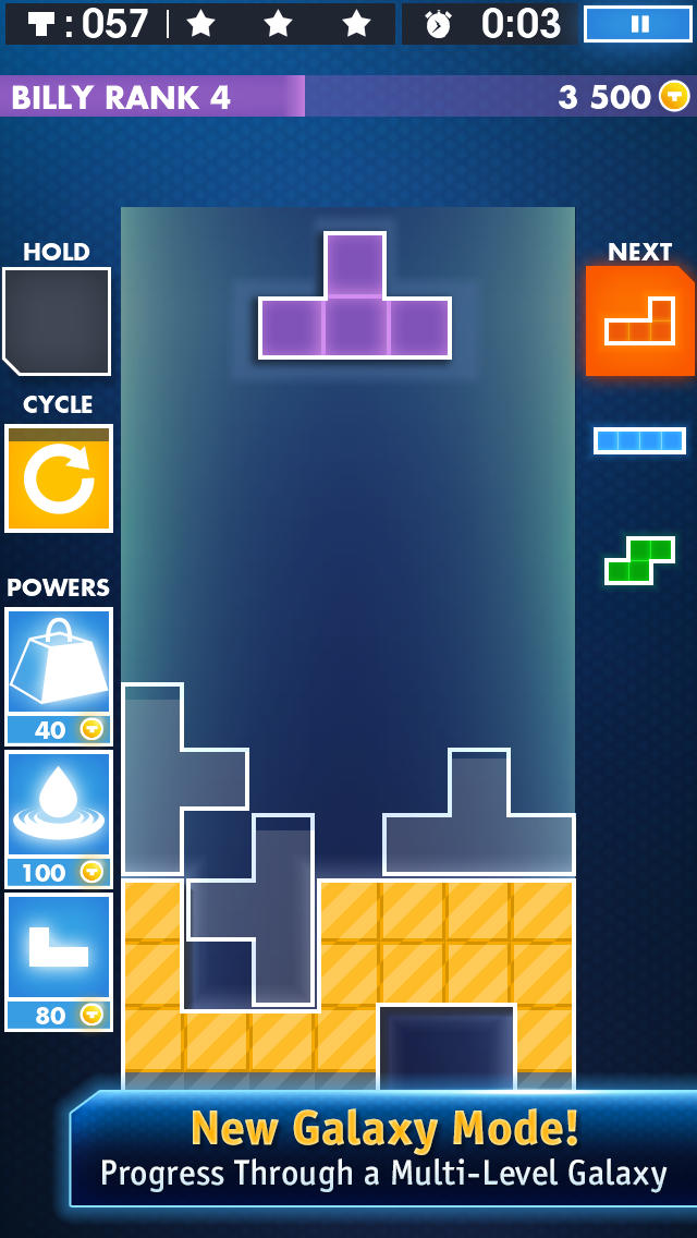 TETRIS Gets Newly Redesigned Galaxy Mode, 3-Star Rating System, More Challenging Puzzles