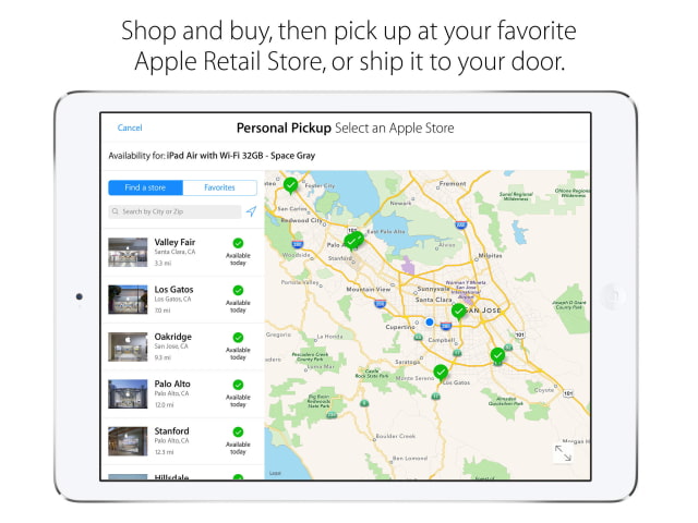 Apple Releases New Apple Store App for iPad