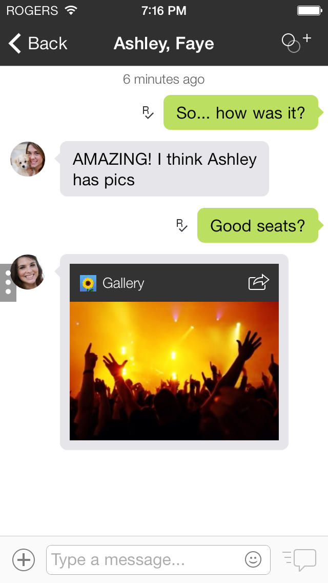 Kik Messenger App Updated With Redesigned Sharing