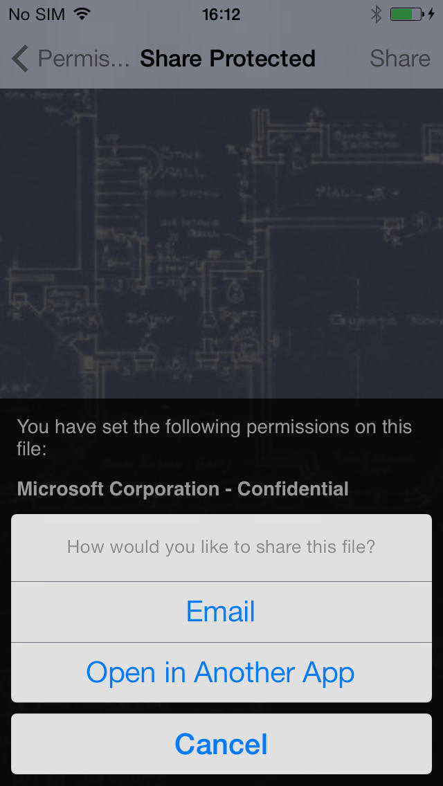 Microsoft Rights Management Sharing App Gets iOS 7 Support