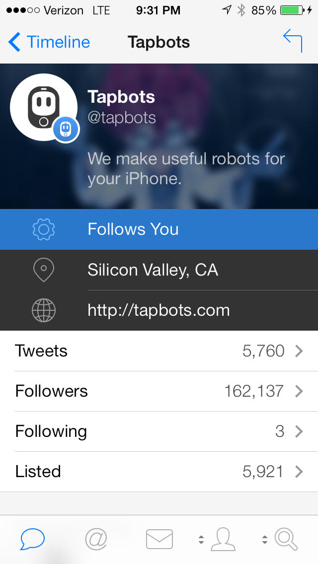 Tweetbot is Updated With New Night Theme, Quicker Account Switching, More