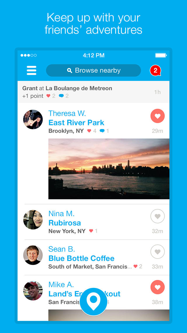 Foursquare 7.0 Released for iOS 7, Features Completely New Design
