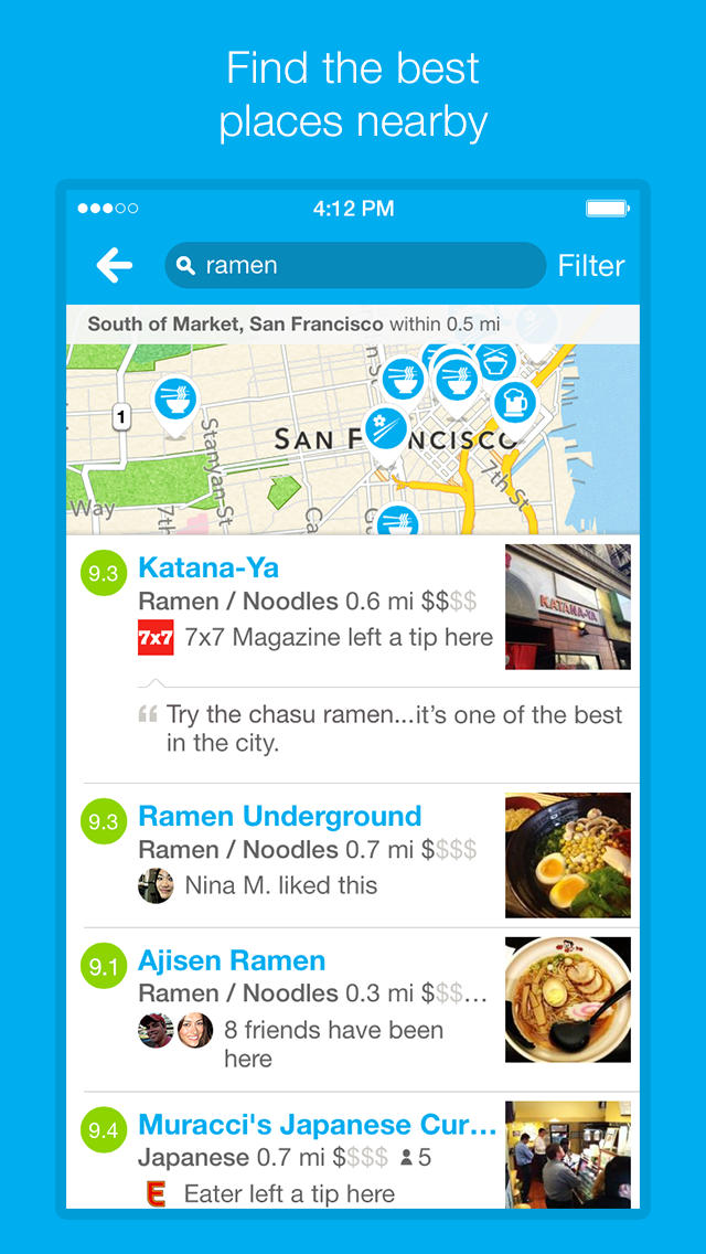 Foursquare 7.0 Released for iOS 7, Features Completely New Design