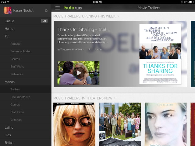 Hulu Plus App Now Streams Higher Quality Video to iPhones