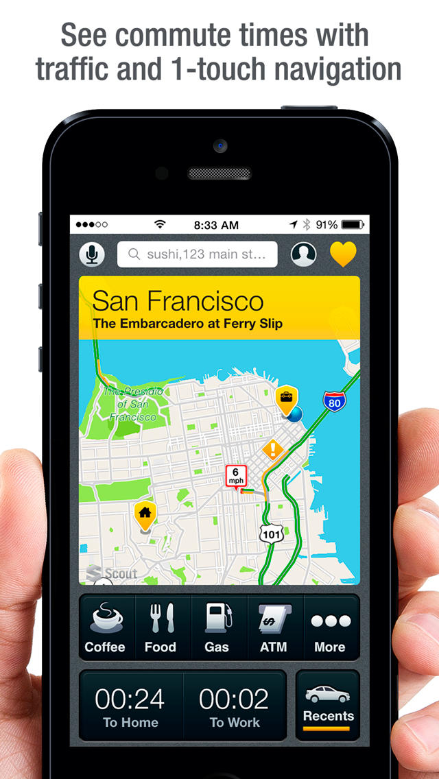 Scout GPS App Gets Hands-Free Voice Commands