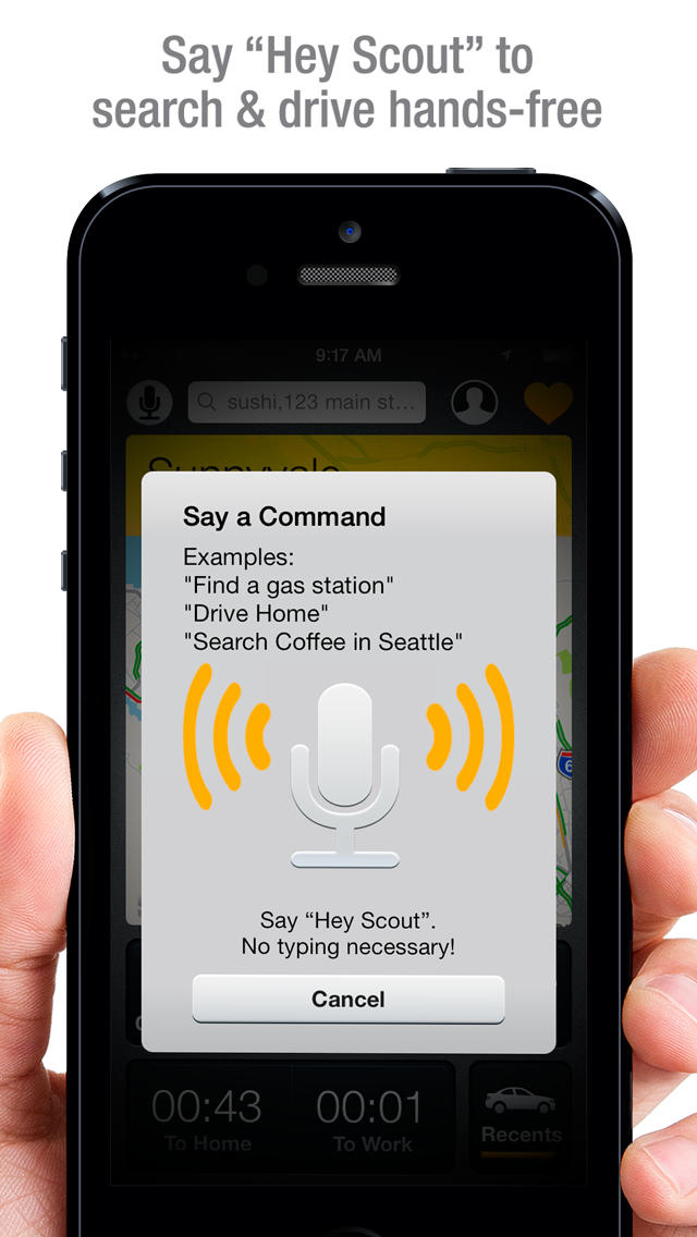 Scout GPS App Gets Hands-Free Voice Commands