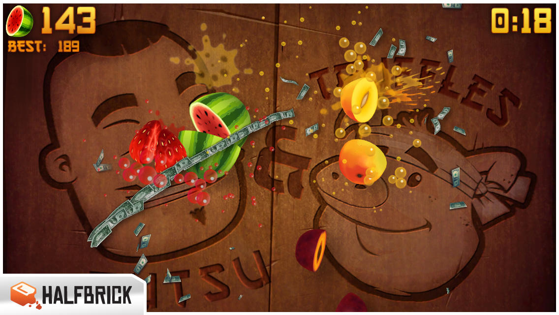 Fruit Ninja Adds 4 New Blades, New Background, All-New Challenge System