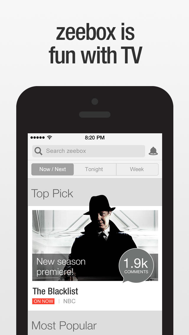 Zeebox Update Offers News and Gossip on Your Favorite TV Shows