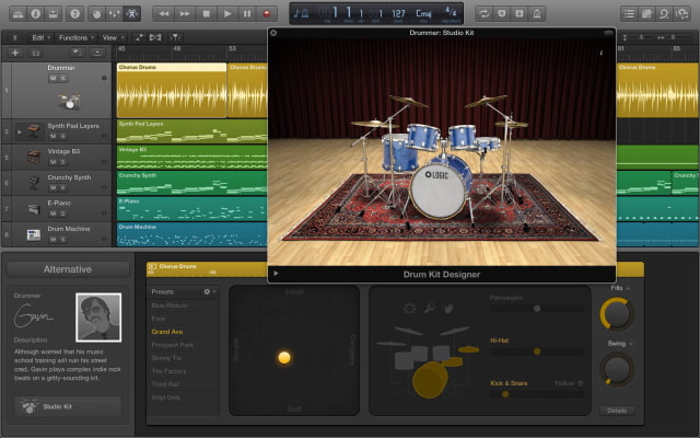Apple Updates Logic Pro X With 3 New Drummers, 11 New Drum Kit Designer Patches, More