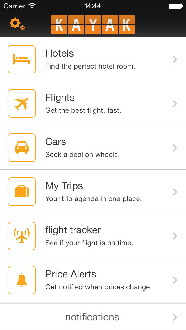 KAYAK Travel App Gets Redesigned &#039;My Trips&#039; for iOS 7