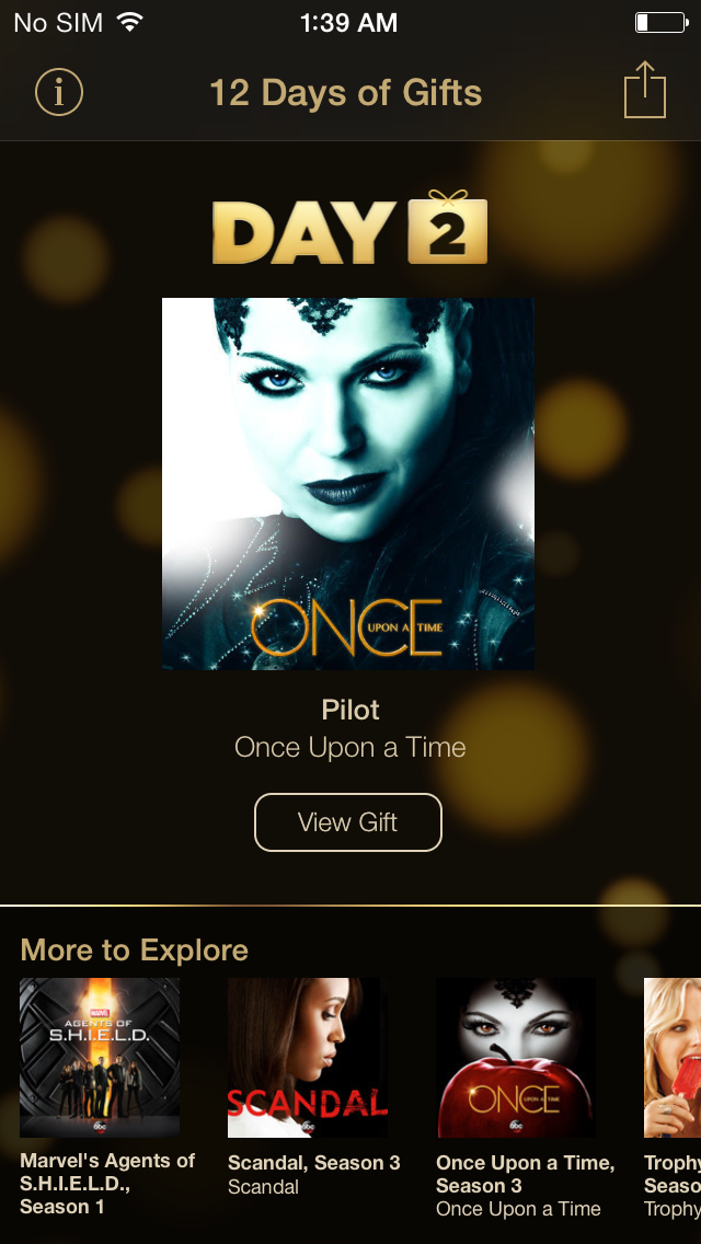 Apple&#039;s 12 Days of Gifts Day 2: Free Pilot Episode of Once Upon a Time