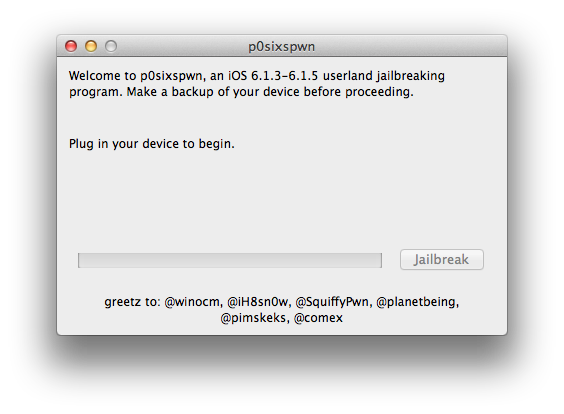 P0sixspwn Untethered Jailbreak is Updated With LTE Fixes, OS X Lion Support