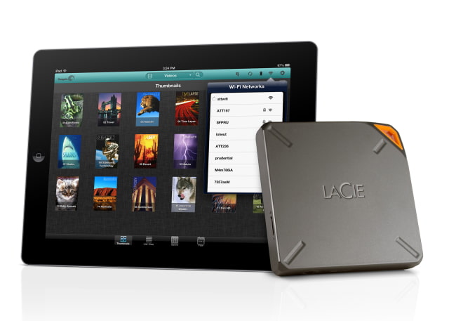 LaCie Reveals 1TB &#039;Fuel&#039; Wireless Portable Hard Drive for iOS and Mac Devices