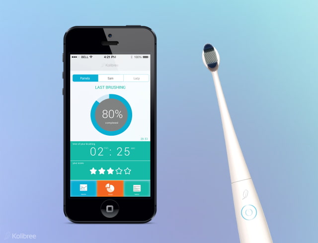 Kolibree Debuts Smart Toothbrush That Tracks Brushing Habits on Smartphone 