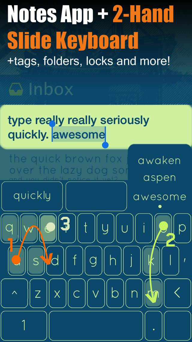 Hipjot App for iPhone Features a Two-Hand Slide Keyboard Capable of 120WPM [Video]