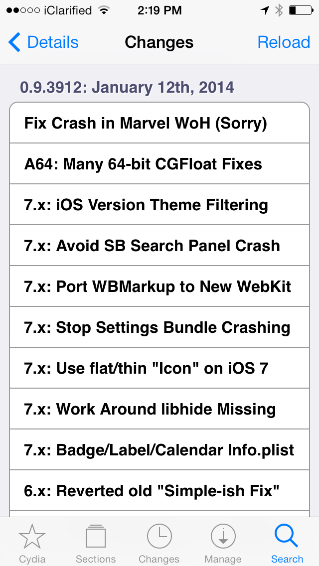 Winterboard Gets Updated With Support for iOS 7 and 64-Bit Devices