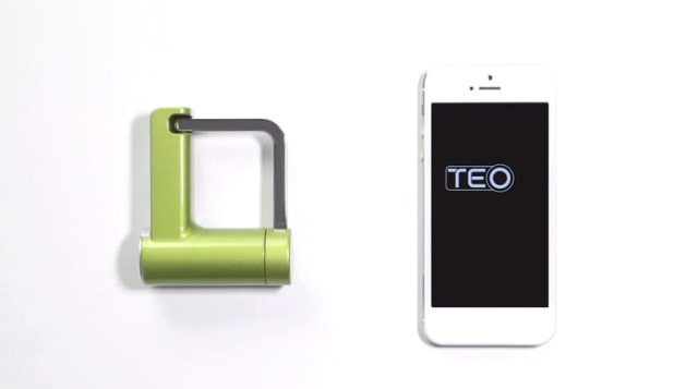 Teo is a Bluetooth Padlock That Works With Your iPhone