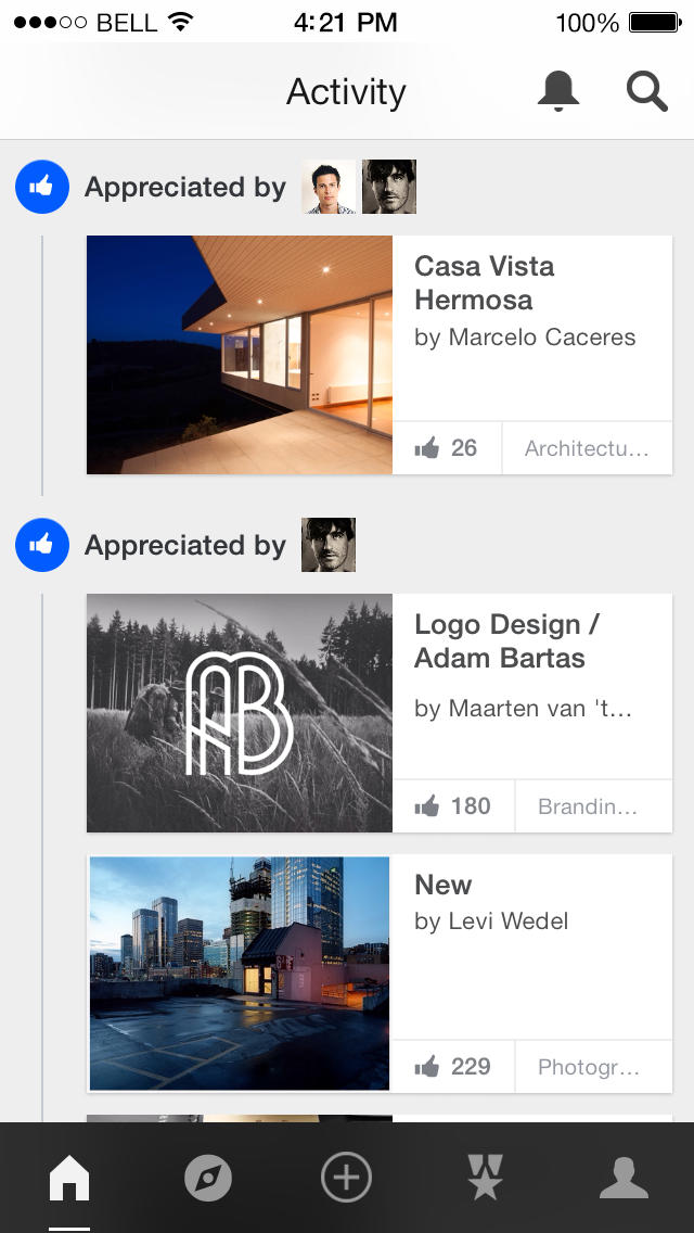 Behance App Gets Major Update for iOS 7, Adds iPad Support