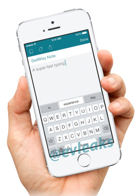SwiftKey Note App to Bring Popular SwiftKey Keyboard to iOS? [Image]