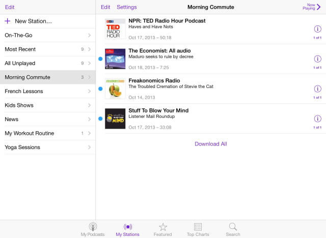 Apple Updates Its Podcasts App With Pull to Refresh, Bug Fixes