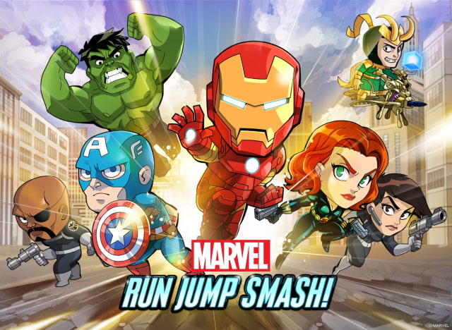 Marvel Run Jump Smash! Released for iOS