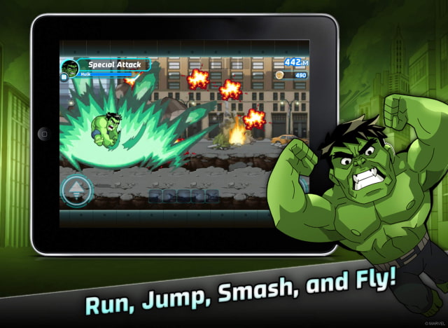 Marvel Run Jump Smash! Released for iOS