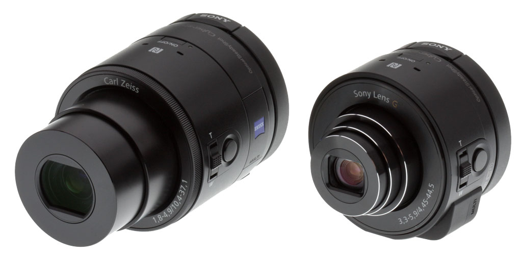 Sony Updates QX100 and QX10 Lens Attachments With Faster ISO, 1080p MP4 Video Recording, More