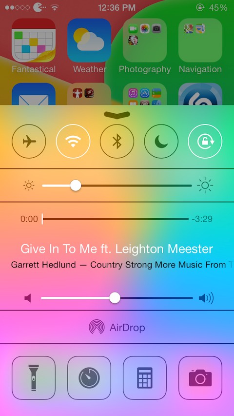 Gesture Music Controls Tweak Released for iOS 7