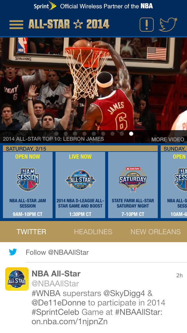 NBA Game Time App Gets Updated for 2014 All-Star Weekend