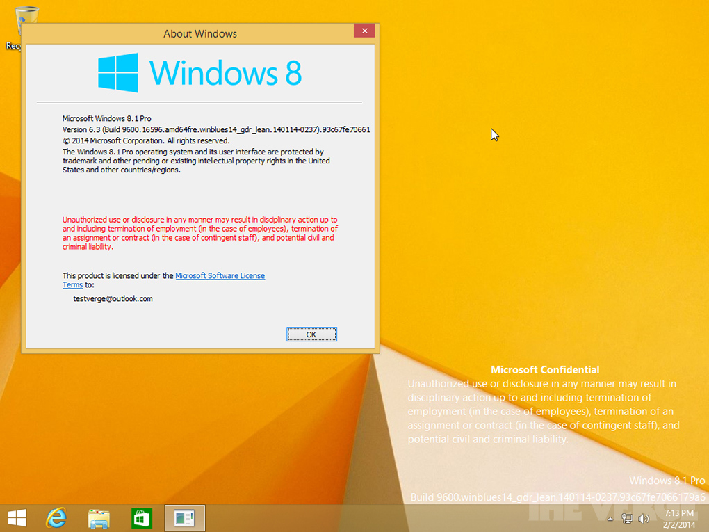 Windows 8.1 Update 1 Leaked Ahead of March Release [Images]